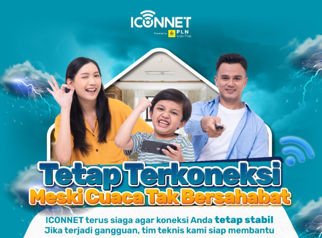 ICONNET, Tetap Terkoneksi di Tengah Cuaca Ekstrem